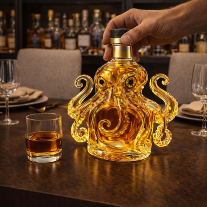 Whisky Bottle - Octopus Edition