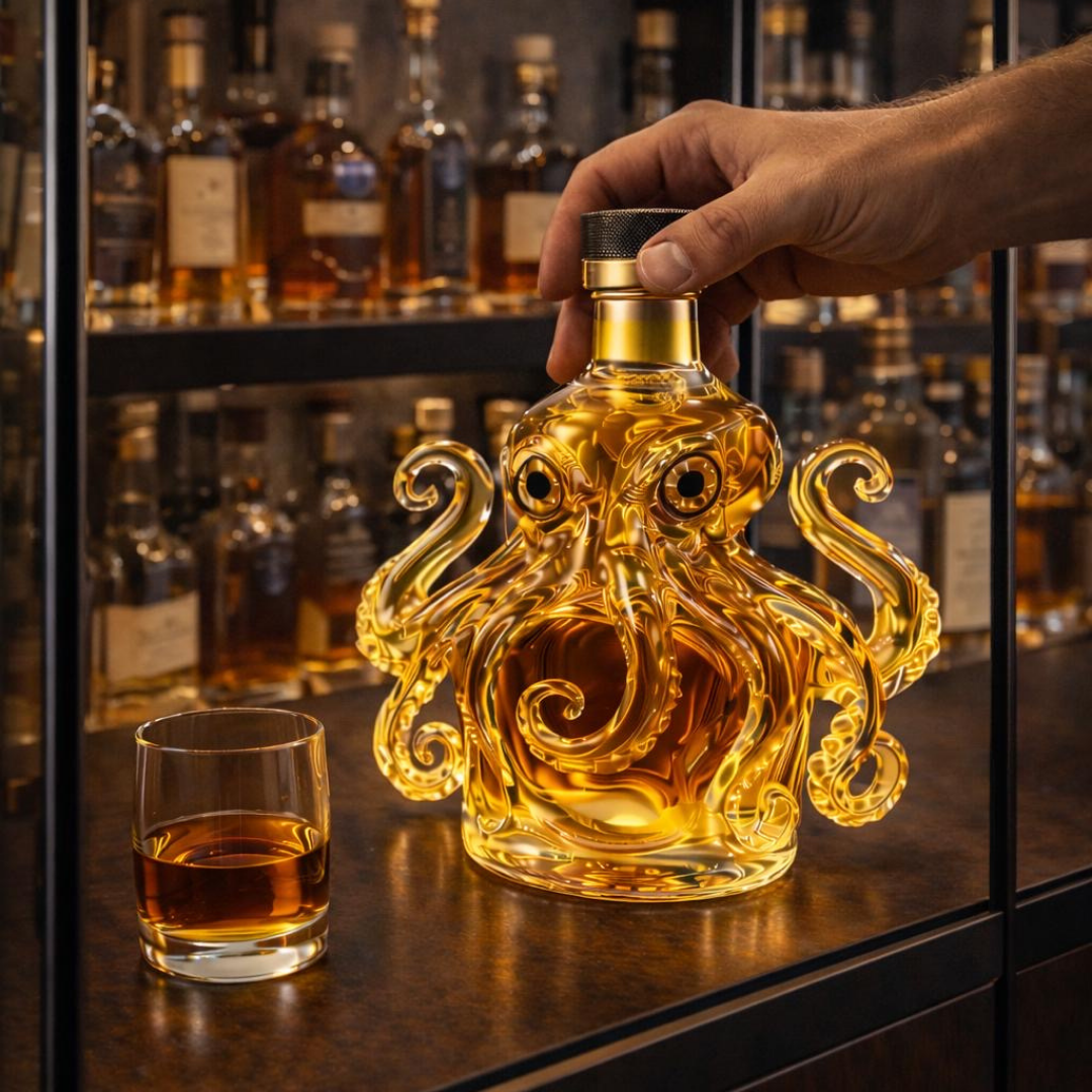 Whisky Bottle - Octopus Edition