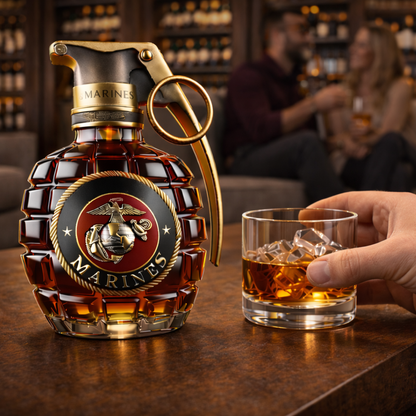 Whisky Bottle - Grenade Edition