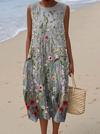 Lea | Vestido ligero de verano sin mangas