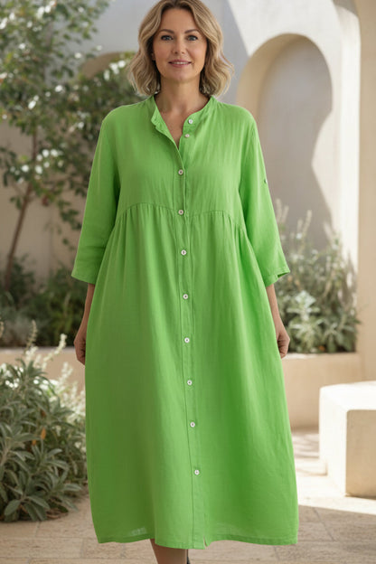 SANDRE - VESTIDO CAMISA SUELTO