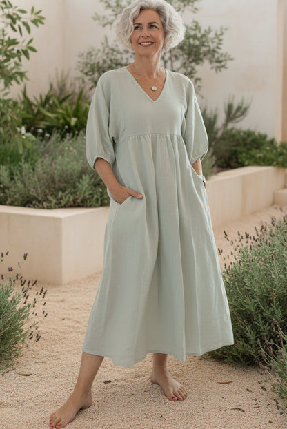 MELI - VESTIDO CLÁSICO CONFORT