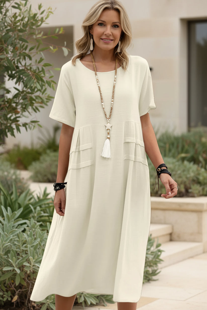 CHLOE - VESTIDO QUE CUBRE LA BARRIGA