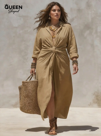 Aria | Maxi Knot Dress